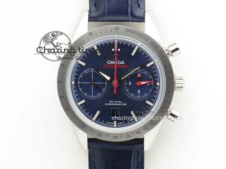 0427 2018 Seamaster Diver 300M SS RG VSF 1:1 Best Edition RG Bezel Blue Dial on Blue Rubber Strap A Contemporary 7927